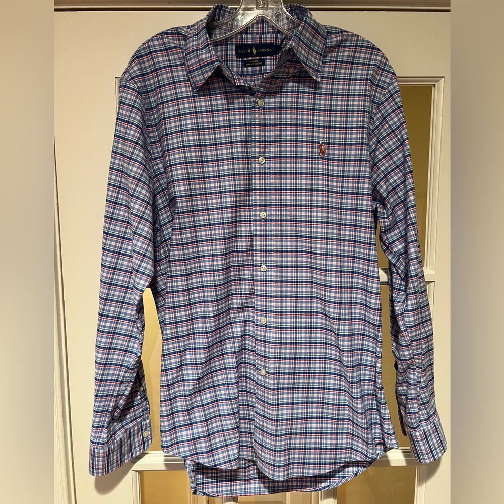 EUC - Ralph Lauren - Men’s Long Sleeve Dress Shirt - Size: M